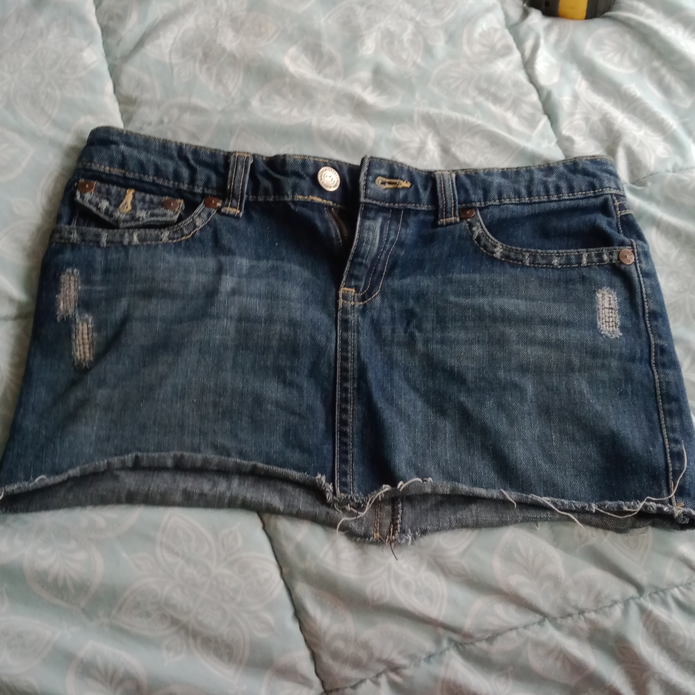 Mini Aeropostale jean skirt size 5/6